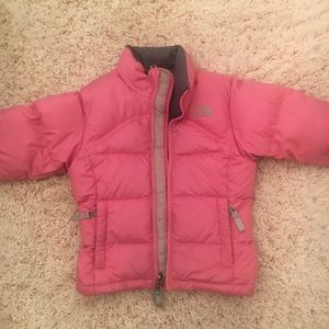 North face puffy jacket